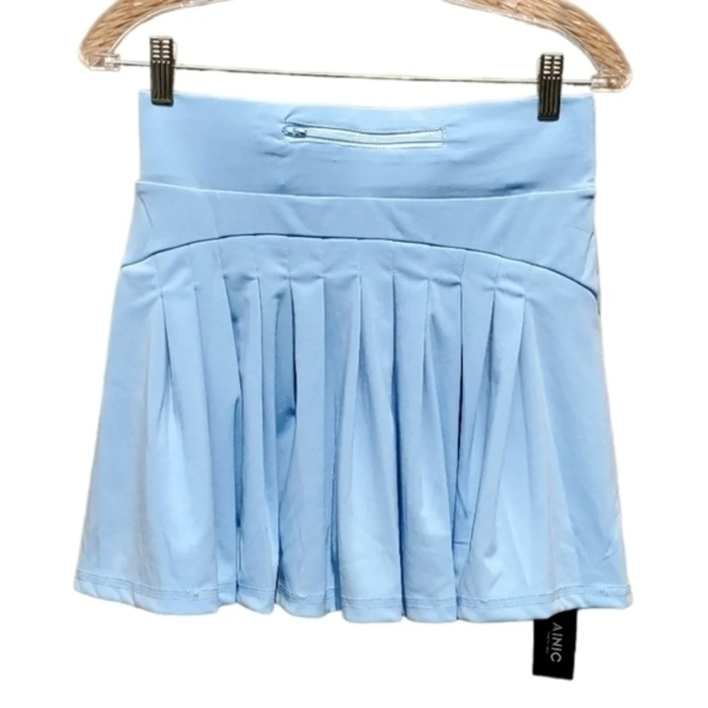 Women's‎ New Ainic Blue Sporty Skort With Pockets Small NWT